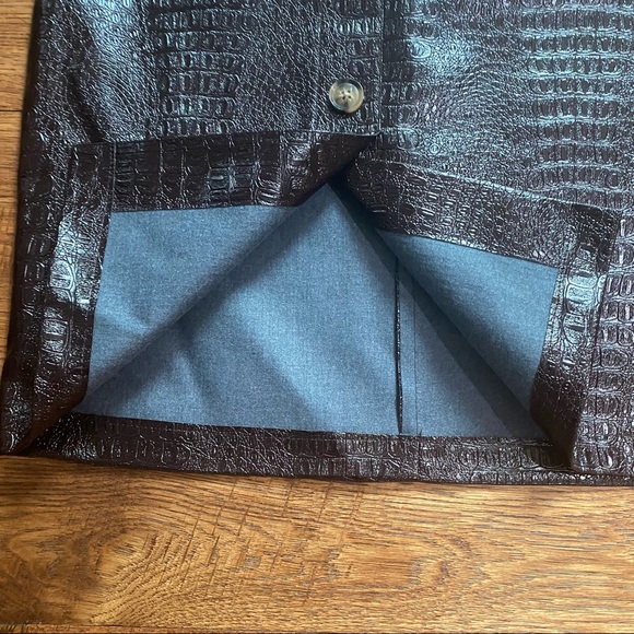 Rachel Comey pleather button up skirt - Picture 5 of 6